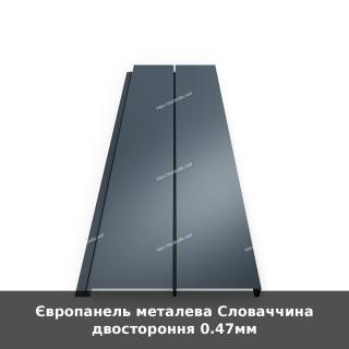 Європанель металева Словаччина двостороння 0.47мм