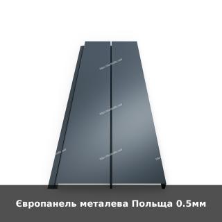 Європанель металева Польща 0.5мм