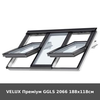 VELUX Преміум GGLS 2066 188х118см