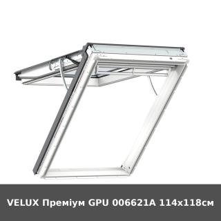 VELUX Преміум GPU 006621A 114x118см