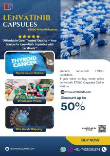 Lenvatinib Capsules Online Price – Philippines