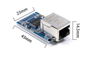 Ethernet-модуль CH9121: 2 UART в сеть TCP/UDP