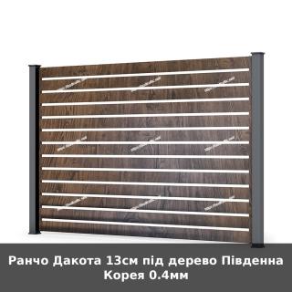 Ранчо Дакота 13см під дерево Південна Корея 0.4мм
