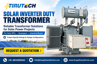 Solar Transformer Manufacturer India for Renewable Energy and EPC Projects