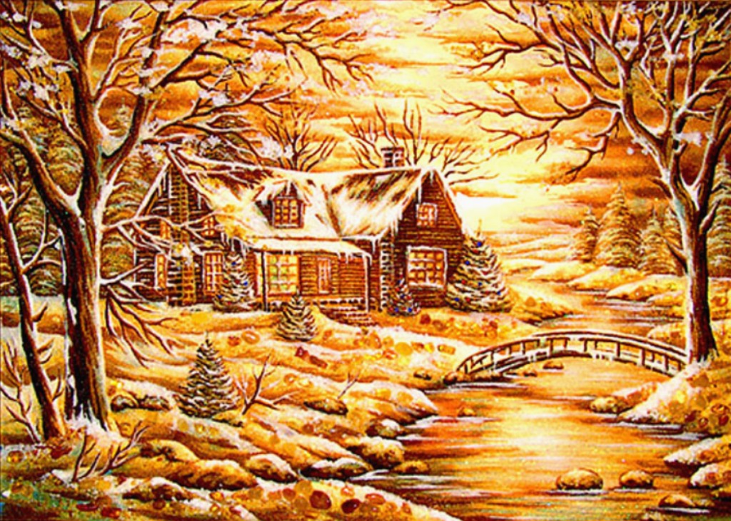 Картины из янтаря, икони, буси, кулони. От производителя., зображення 1