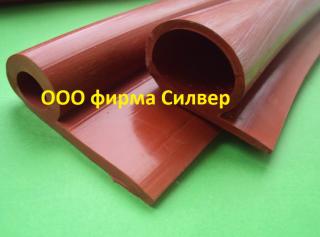 УПЛОТНИТЕЛЬ ВЫСОКОТЕМПЕРАТУРНЫЙ СИЛИКОНОВЫЙ Р-ОБРАЗНЫЙ - фото