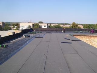 Ремонт крыши, кровельные работы,укладка еврорубероида - фото
