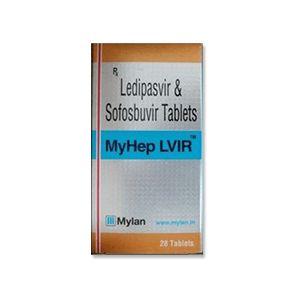 Myhep LVIR Таблетка | Mylan Ledipasvir/Sofosbuvir - фото
