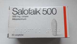 Salofalk 500 мг свічки 30 шт Салофальк - фото