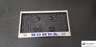 Рамка номерного знака (Американський номер) з написом і логотипом Honda - фото