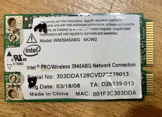 Модуль Wi-fi Intel Wm3945abg Mow2