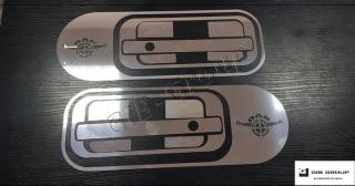 Накладки на ручки дверей для Daf XF 95-105-106. (комплект ) - фото