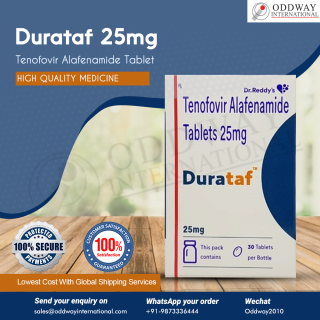 Durataf 25 мг таблетки тенофовіру алафенаміду за найнижчою ціною в Інтернеті - фото
