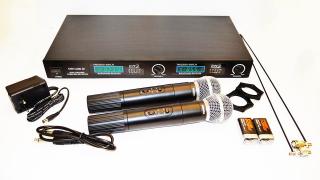 Радиосистема SHURE LX-88-III 2 микрофона в кейсе для школ ведущих, для караоке и пения - фото