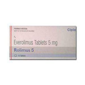 Купити Cipla Ролімус 5 мг таблетки Еверолімус за найнижчою ціною - фото
