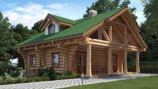 Строительство деревянных домов и бань - фото
