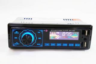 Автомагнитола Pioneer 3888 ISO - 2хUSB, Bluetooth, FM, microSD, AUX сенсорная магнитола - фото