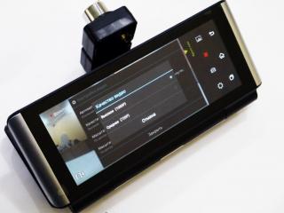 DVR K6 Видеорегистратор на торпеду - 2 камеры / GPS / 7" IPS Экран / 4Ядра / 8Gb / 1Gb Ram / Android - фото