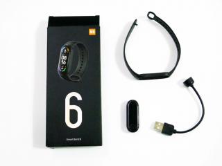 Xiomi Mi Band 6 Фитнес браслет смарт часы Спортивный трекер м6 (магнитная зарядка) - фото