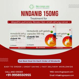 Nindanib 150 mg Capsule | Buy Nintedanib Online in Ukraine - фото