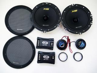 Динамики 16см BM Audio F-628-X6 250W 2х полосные компонентные - фото