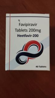 Heetfavir (Хетфавир) – фавипиравир (favipiravir), антивирусный препарат 40 табл. (Индия) - фото