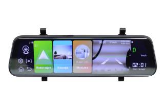 Зеркало видеорегистратор K40 10" Android 8.1 Сенсорный экран GPS - фото