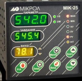 Микропроцессорный регулятор МИК-25 - фото