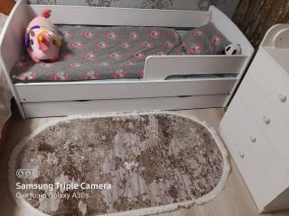 Кровать Киндер Кул детская кровать с бортиком съемным Доставка Бесплатная - фото