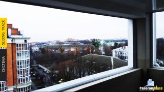 Безрамне скління для балконів - фото