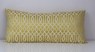 Декоративна подушка орнамент, наволочка для декоративної подушки - фото