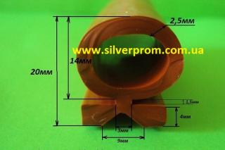 Уплотнитель Термостойкий для Печи 20х15мм - фото