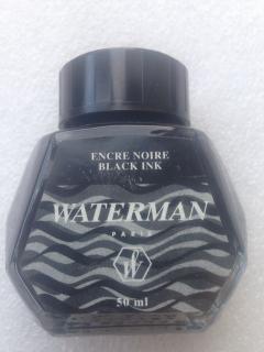 Чорнило Waterman чорне - фото