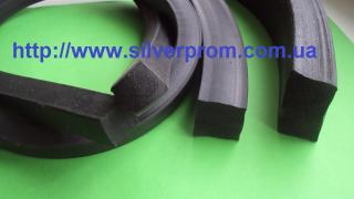 ШНУР РЕЗИНОВЫЙ ПРЯМОУГОЛЬНЫЙ МБС 8Х8 ММ - фото