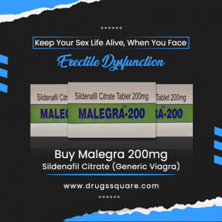 Buy Malegra 200mg Online - Sildenafil Citrate Tablet - фото