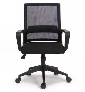 Крісло офісне Даллас чорний колір - фото