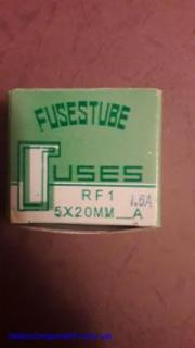 Предохранитель Fuse RF1- 5x20 - фото