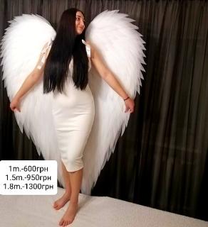 Декоратині крила ангела для фотосесії - фото