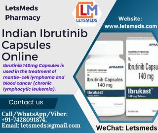Generic Ibrutinib 140mg Capsules Lowest Cost Malaysia, Thailand, UAE - фото