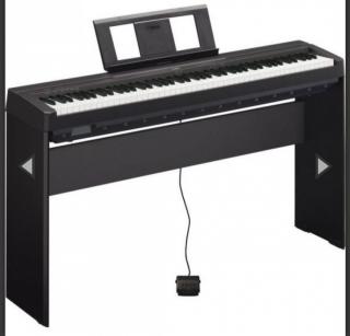 Продам Цифрове Фортепіано(сінтезатор) Yamaha P45b+стійка для інструмег - фото