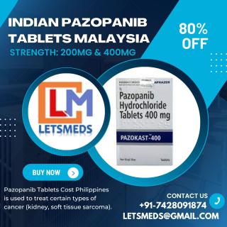 Purchase Pazopanib 400mg Tablets Lowest Price Malaysia Thailand Singapore - фото