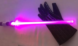 Світловий меч Джедая 5 перемикаємих кольорів та звукові ефекти. - фото