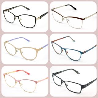 Великий асортимент готових окулярів та оправ різних дизайнів, форм і кольорів - фото