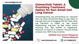 Presyo ng Osimertinib 80mg Tablet AZD9291 Wholesale Philippines USA Thailand - фото