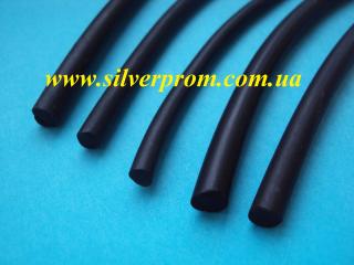 Гумовий шнур - 3,53 мм - NBR - чорний - фото