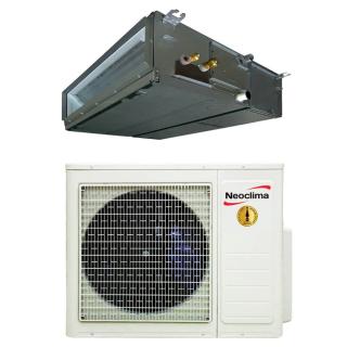 Канальний неінверторний кондиціонер Neoclima NDS18AH1me/NU18AH1e - фото
