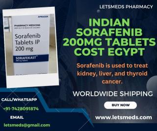 Purchase Indian Sorafenib 200mg Tablet Lower Cost Malaysia Thailand Dubai China - фото