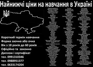 Курси кухар, кондитер, сушист, піццеолі, пекар, бармен, барист - фото