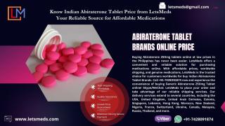 Buy Abiraterone Tablet Online Price Philippines - фото