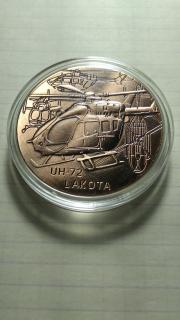 Монета гвинтокрил UH-72 LAKOTA - фото